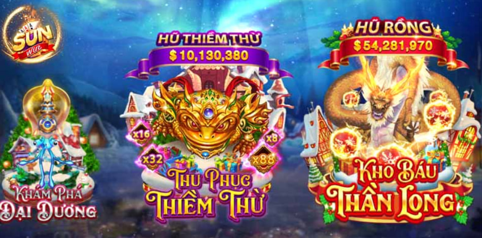 Điểm nổi bật của game bắn cá Kho Báu Thần Long Sunwin