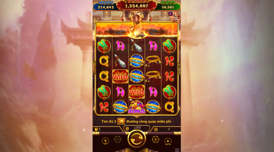 Hướng dẫn tham gia game nổ hũ Tây Du Thần Khí Sunwin