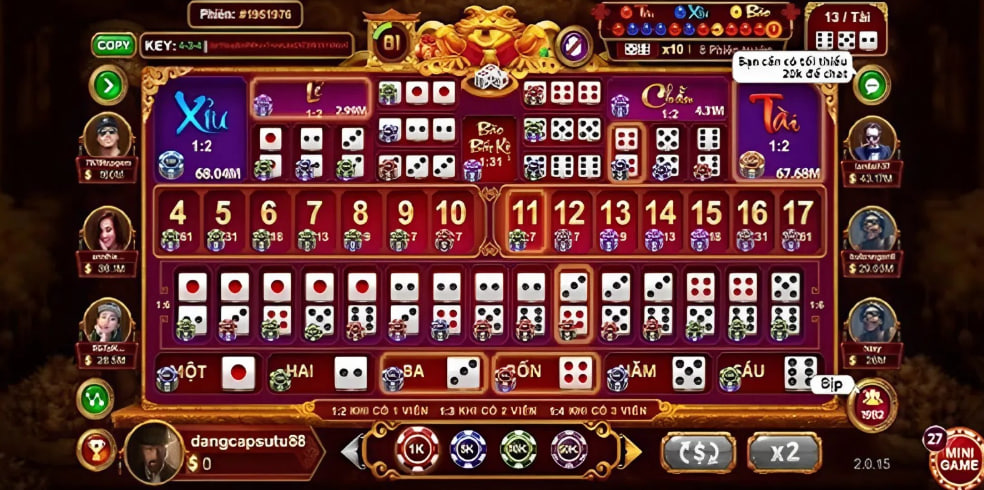 Kinh nghiệm dự đoán game ăn tiền 99%