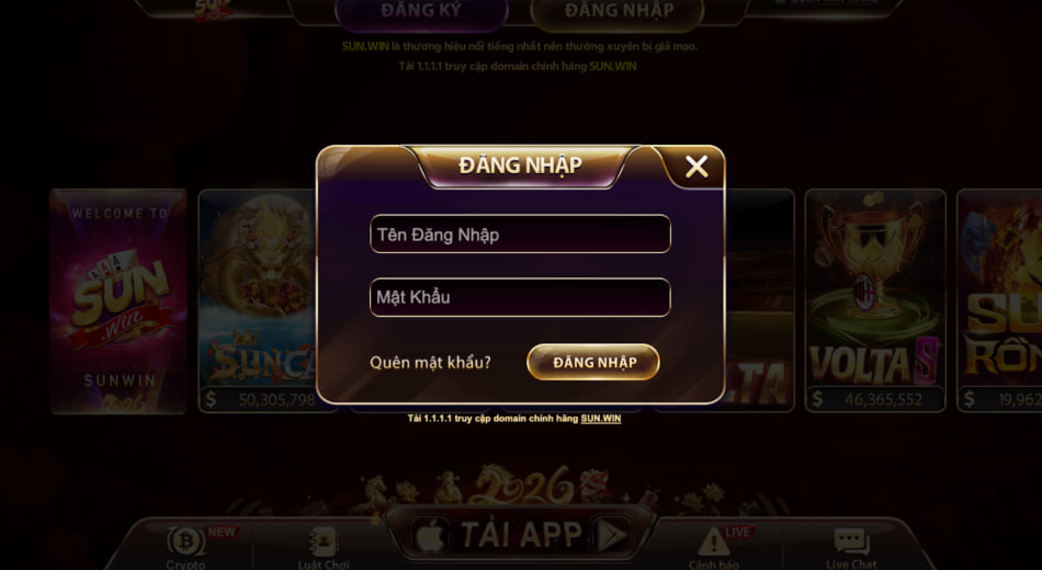 Lý do quên mật khẩu đăng nhập Sunwin phổ biến