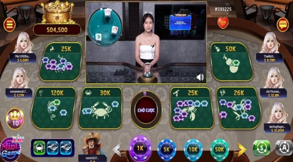 Tỷ lệ thưởng trong game Bầu cua